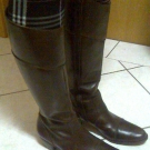 Paul Green Handmade Stiefel, Größe 5,5 (38,5), braunes Echtleder