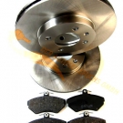 2x Bremsscheiben + Beläge vorn VW Golf 3 Vento 1.9 TDi