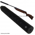 Leader Aluminiumschalldämpfer für F-Luftgewehre Kal. 4,5 - 5,5 mm (P18)