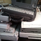 5 x alte Laptop -  für Bastler und Sammler