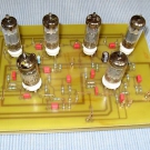 Opus 2550 Nachbau Röhrenverstärker 4xEL95 2xECC83 Stereo Gegentakt 2x7,5W