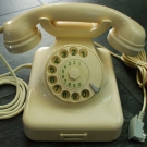 altes Bakelit Telefon W48 R.B&Co elfenbein POST BJ.1961 wählscheibe TOP!!! antik