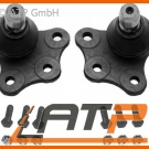 2x TRAGGELENK + SCHRAUBEN VORN UNTEN LINKS RECHTS OPEL OMEGA B VECTRA B ZAFIRA B