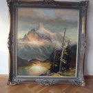 Ölgemälde Heinz Münnich Landschaftsmalerei 