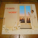 F. R. DAVID - WORDS - LP NMINT!!
