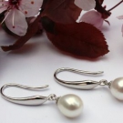 YR2 echt Süßwasser Perlen Schmuck Ohrringe Ohrhänger Ohrstecker 925 Silber neu