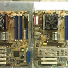 2 x Asus P4C800 inkl. CPU Intel P 4 3,4 GHz + 2,9 Ghz, evtl defekt.