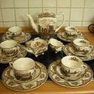 Sehr schönes altes Kaffeeservice der Marke Johnson Bros England 