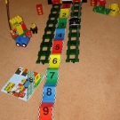 LEGO DUPLO Team Racing Rennstrecke