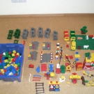 Lego Duplo Eisenbahn Bausteine mit Zubehör