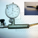 Messtaster mit Cord Messuhr für Innenmessung