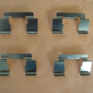 Zubehörsatz für Bremsklötze Vorderachse Nissan Almera II + Primera