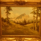 Gemälde Alpspitze v. Kreuzeck