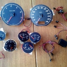 Audi A6 S6 C4 7x Instrumente Anzeigen Plasma für Kombiinstrument Tacho