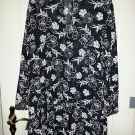 Tolle Long Tunika/Strandkleid Giada V-Ausschnitt Gr.50