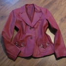 Nagelneue Damen Lederjacke Größe 38