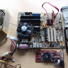 Mainboard Asus P5GD1 Pro + Pentium 4 (P4) 3GHz + 2GB(RAM)