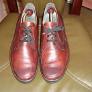 Salamander Schnürschuhe  Gr.45 rotbraun Leder wenig getragen.