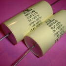 2x Arcotronics Kondensator 10µF/250V 5% MKP axial