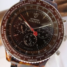 HERRENUHR DETOMASO FIRENZE MULTIFUNKTIONSUHR HORN ACETATE NEU