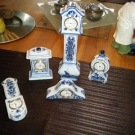 MINIATUR UHREN  5 STÜCK 