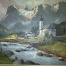 Arno Lemke (*1916), Ölgemälde, 60x80cm