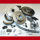 BMW 3er E30 Bremsscheiben + Bremsbeläge vorne 316 318i