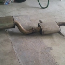 Audi C4 S4 S6 AAN V8 Turbo Edelstahl Abgasanlage 76mm