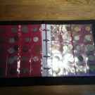 Album mit 130 Münzen aus Nachlass