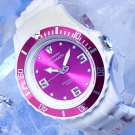 DETOMASO COLORATO WATCH 40 mm M PURPLE WHITE DAMENUHR PINK WEIß NEU
