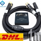 HiViLux Prof. Balanced/XLR-Kabel 2x1m OCC/SCC Ø=14mm