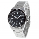 DETOMASO MARIAN HERRENUHR EDELSTAHL SCHWARZ DATUMSANZEIGE 5 ATM SPORT NEU