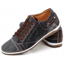 KICKDOWN HERREN FREIZEIT-SCHUHE CLUB SNEAKER SCHUHE 401 JEANS-BLAU D-BLAU NEU