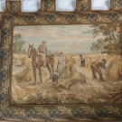 Gobelin, Tapisserie, Wandbehang  HEUERNTE TOP - Frankreich