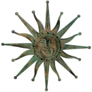 LASS DIE SONNE REIN... EISEN SONNE WAND DEKORATION SUN SHINE DEKO WAND SONNE TOP