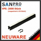 2 x 1000 = 2000 Stück Tackernadeln Tackernadel Fussbodenheizung Heizrohrhalter