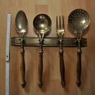 Messingbesteck-Antik