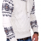 CARISMA Strickpullover Hoher Schalkragen Norweger Strickjacke Pullover NEU