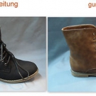 schuhe damen stiefeletten boots schnürschuhe schnür-stiefeletten blockabsatz