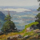 Blick auf den Chiemsee