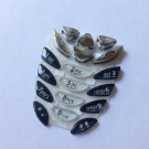 Nokia 8310 blau-weiss Tastatur Tasten Keypad Tastaturmatte F5B15