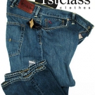 RALPH LAUREN STANTON Jeans in 48/34 blue brushed CLASSIC FIT