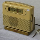Siemens Kofferradio mit Netzteil Grazietta 543B von 1954/57