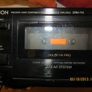 DENON DRM 710 Stereo Cassetten-Deck schwarz