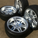 Smart Roadster Alufelgen Brabus Monoblock VI Komplettsatz 17 Zoll selten!!