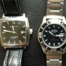 Zwei Herrenuhren Magnum und Häuser Sport