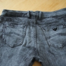 ARMANI Jeans Stretchröhre Gr. 30/34 grey-black