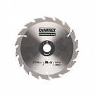 DEWALT DT1166 CONSTRUCTION SAW BLADE 165MM X 18 TOOTH FITS D23550 SAW