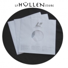 LP Innenhüllen-PE gefüttert, weiß mit Druck, B Qualität, Neu, Hüllen