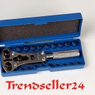 Uhrengehäuseöffner mit 6 Einsätzen